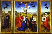 Rogier van der Weyden Crucifixion Triptych oil painting picture wholesale